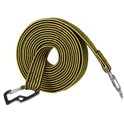 2M(L)*2.9CM(W) Adjustable Bungee Cord with Carabiner Hook Elastic Rope Shock Cord Tie Down Strap,SJD006