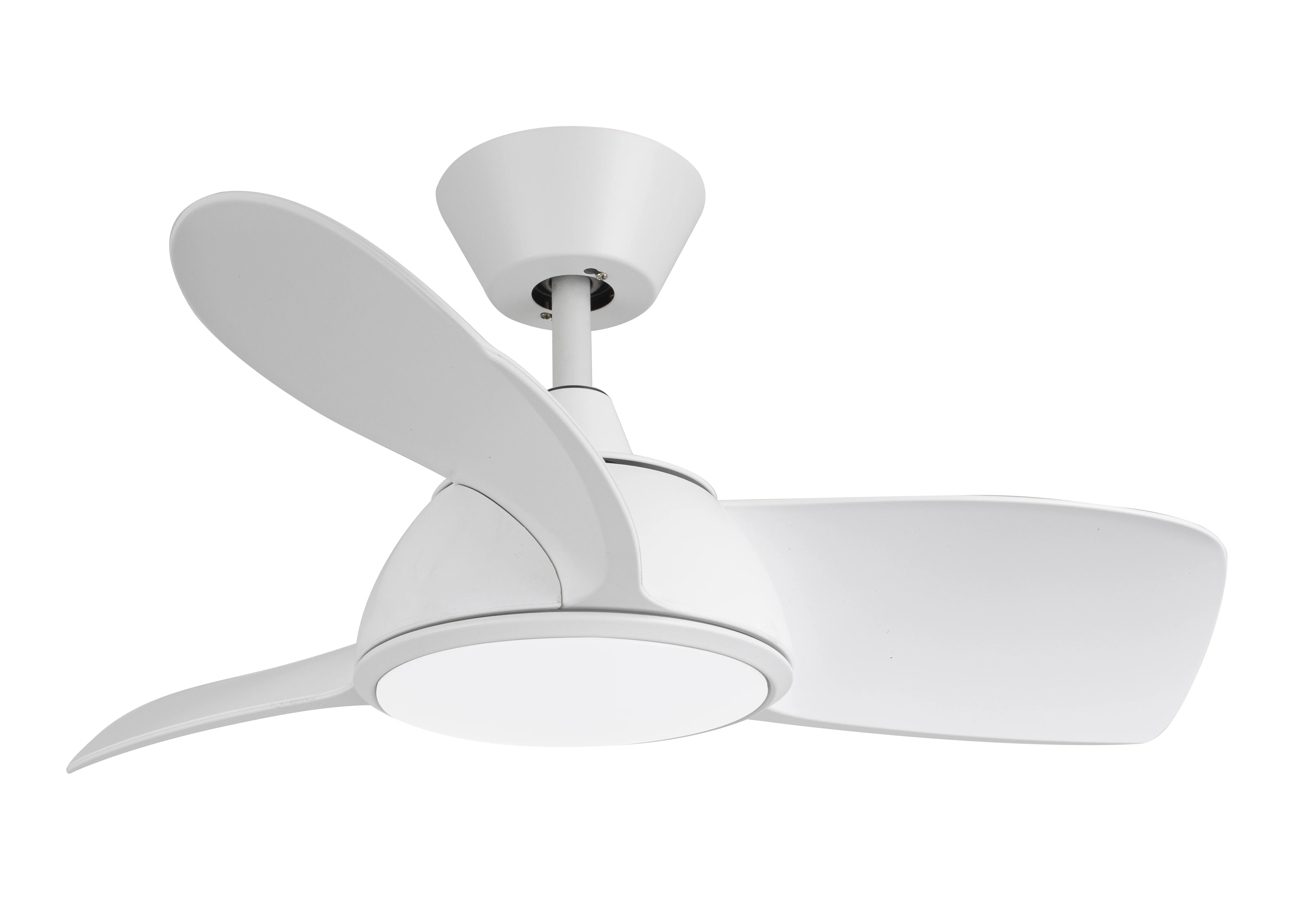 Новые современные пластиковые светодиодные декоративные потолочные вентиляторы с дистанционным управлением и подсветкой