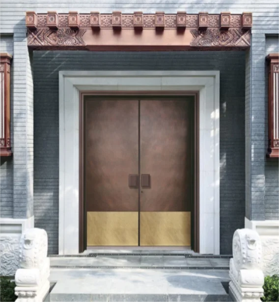 Residential Villa Main Entrance Anti-Theft Personal Custom Design Security Steel Door Main Door Design For House