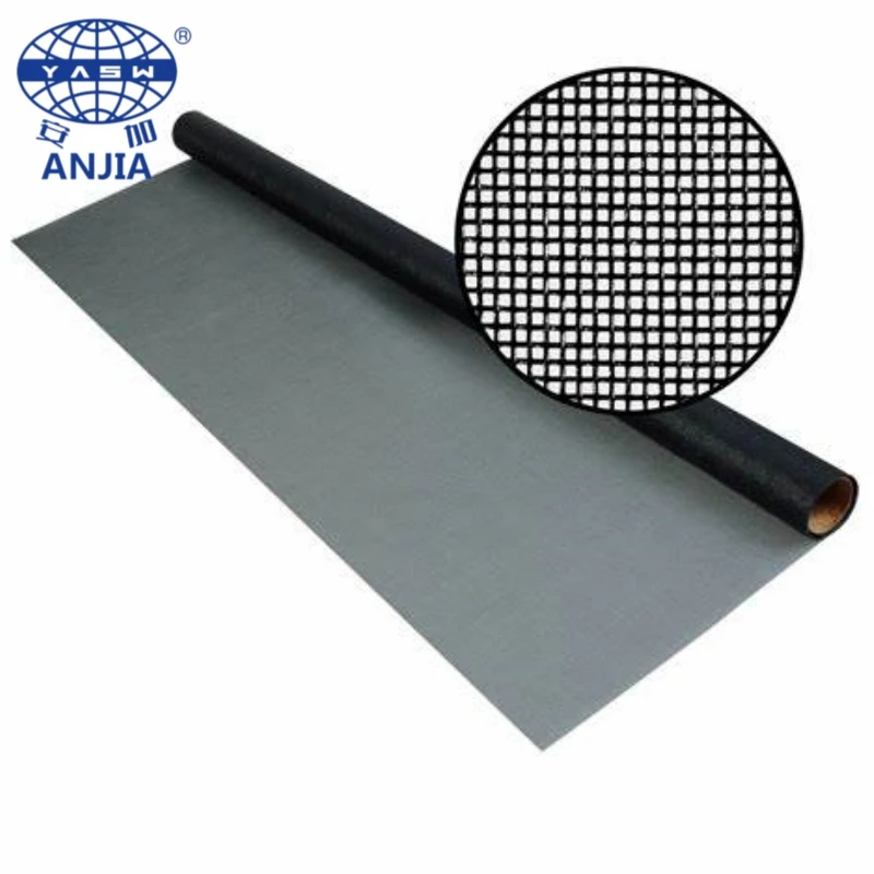 Black Grey 18x16	Door Window Screens Roll Fiberglass Insect Screen Mosquito Screen Mesh Net