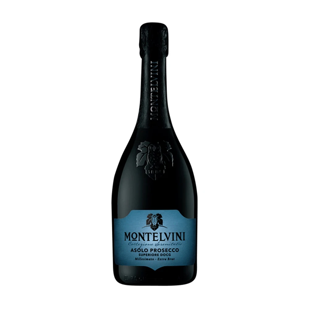 Top Grade 100% Glera Grape Variety Prosecco Asolo Millesimato Sparkling Wine Montelvini Made In Italy For Sale