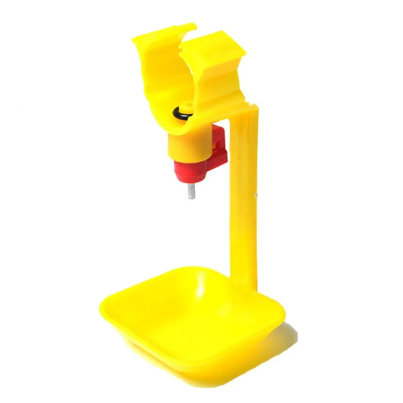 High Quality Poultry Farm Equipment Automatic Animal Feeder Chicken Farm Yellow Nipple Drinker for Chick Cage
