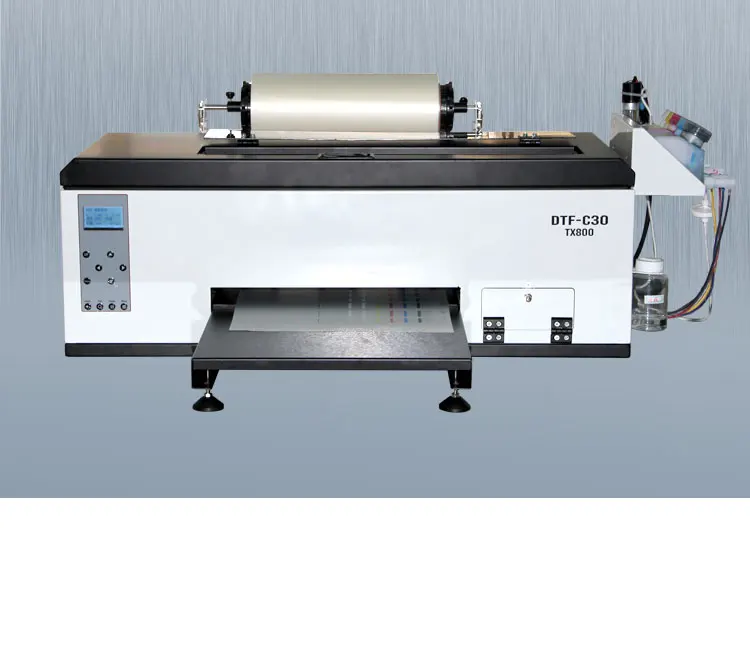 Factory direct Dtf Inkjet Printer Tx800 A3 Heat Transfer Printing Machine Direct To Film Dtf Inkjet Printer 30cm
