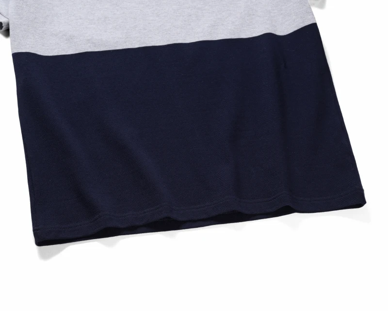 Хорошо спроектированная Мужская футболка, 100% хлопок, Мужская футболка-поло, деловая мужская одежда