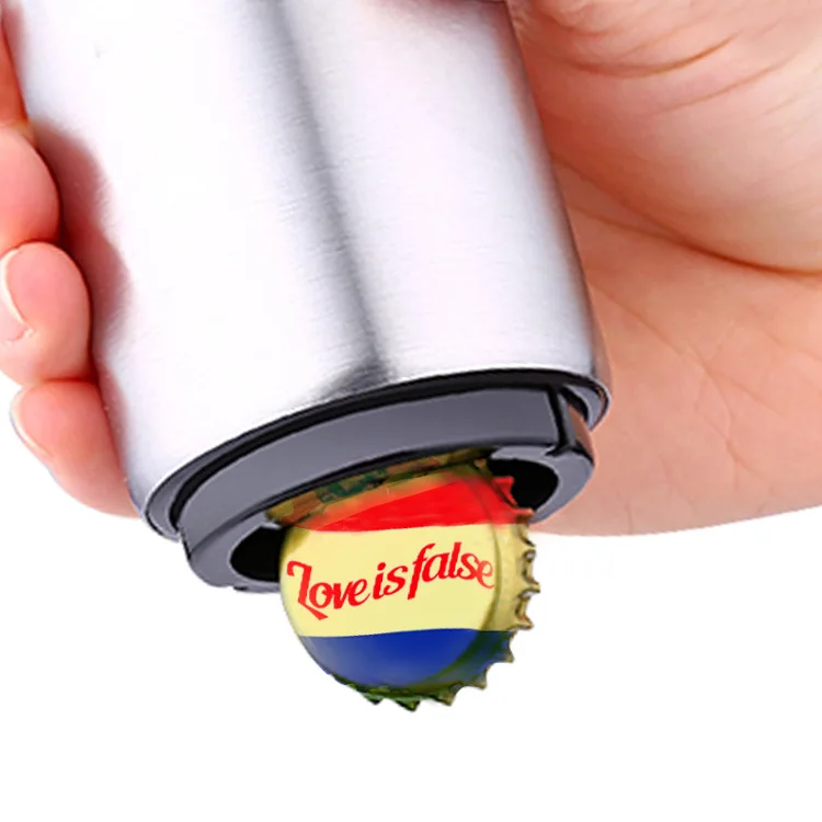 Магнитная автоматическая открывалка для пивных бутылок с крышкой подарок на свадьбу лидер продаж 2020