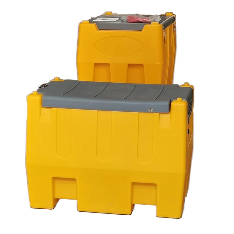 240L/480L Plastic Custom Color Portable Diesel Gasoline Tank with Pump For Mobile Refueling