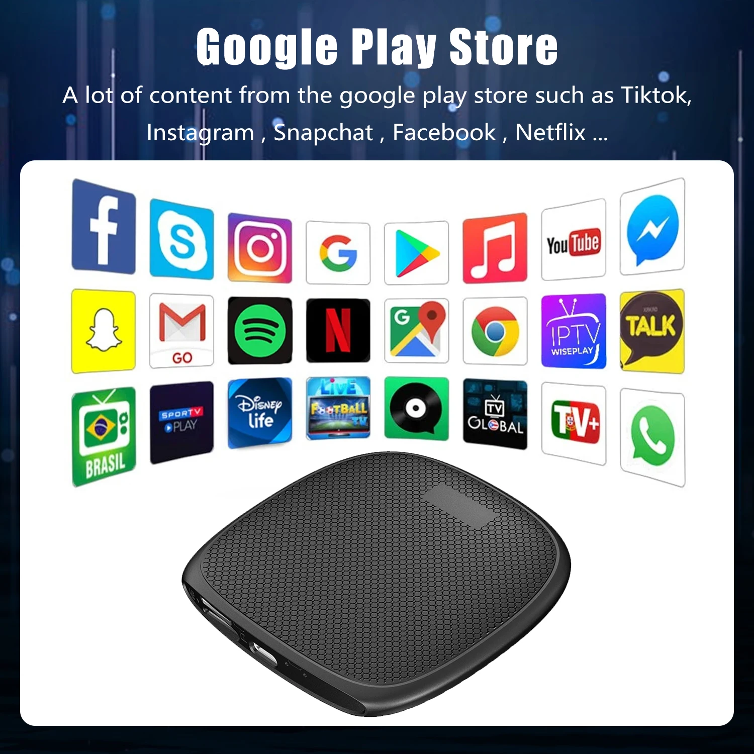 CarPlay Mini Ai Box Andoroid 12 Wireless CarPlay Android Auto For Audi Mazda Toyota Benz Youtube Netflix 4G LTE GPS 8GB+128GB