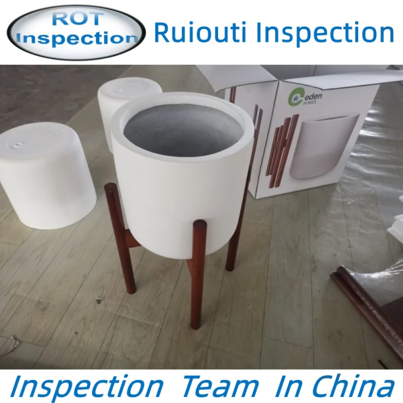 Jiangsu inspection service /manuli service on site/quality control services of plant pot in Yancheng
