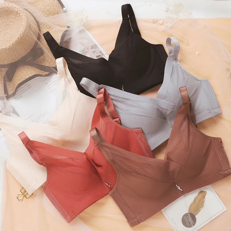 Jinyu Plus Size Bra Sexy Bralette Crop Top Underwear Push Up Strapless Bra BH Lace Female Bra Lingerie Brassiere