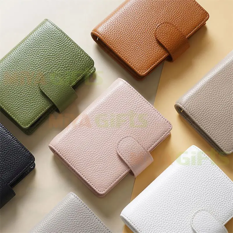 Milk a4 leather conference folder business pu leather portfolio book cover 128gsm