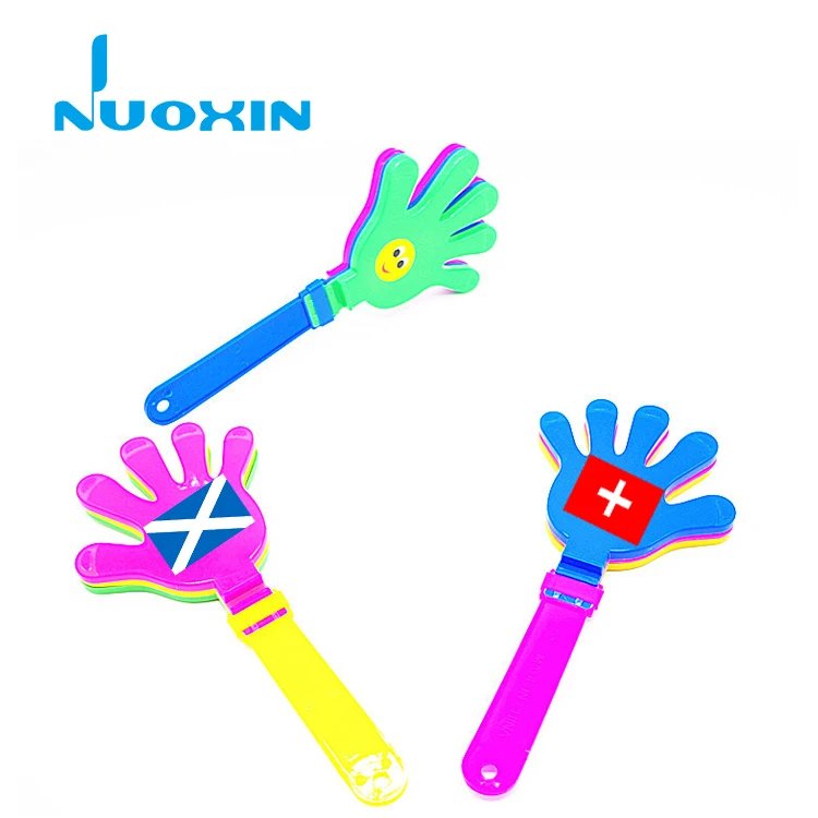 
custom 2020 european national flag logo gifs fans clap hand clapper noisemaker 