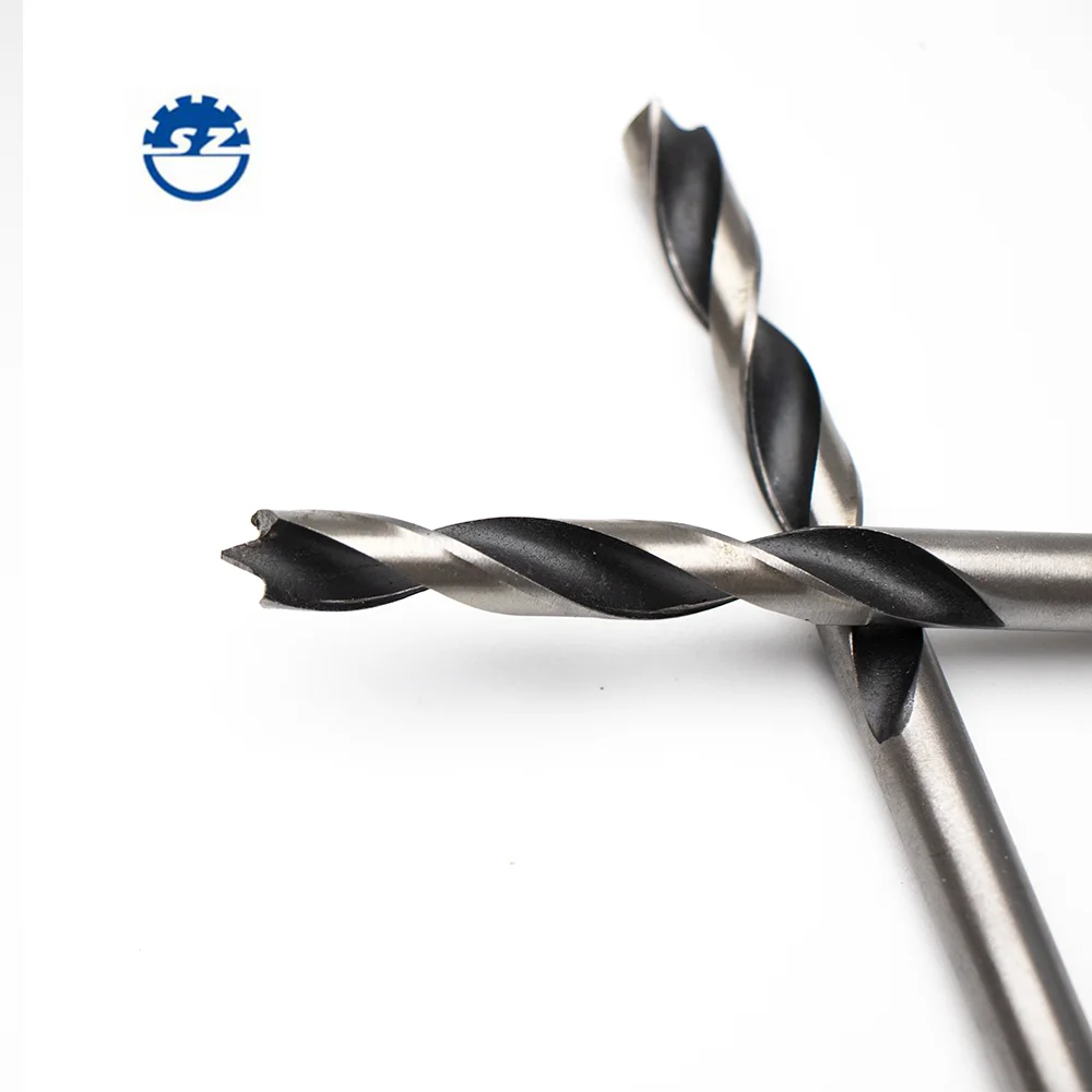 Rolled Edge Ground Brad Point Drill Bit For Woodworking Precision Drilling