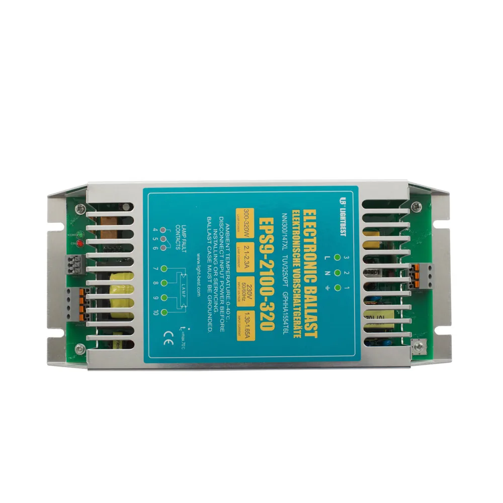 Электронный балласт 320 Вт Электрический для воды ультрафиолетовые стерилизаторы CE