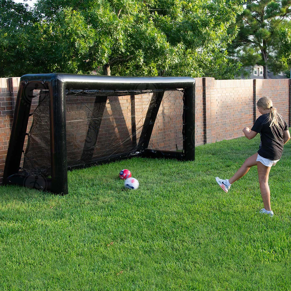 Portable Jumper Mini Field Target Structure Soccer Shooting Inflatable Football Goal Post Inflatable Soccer Goal For Penalty