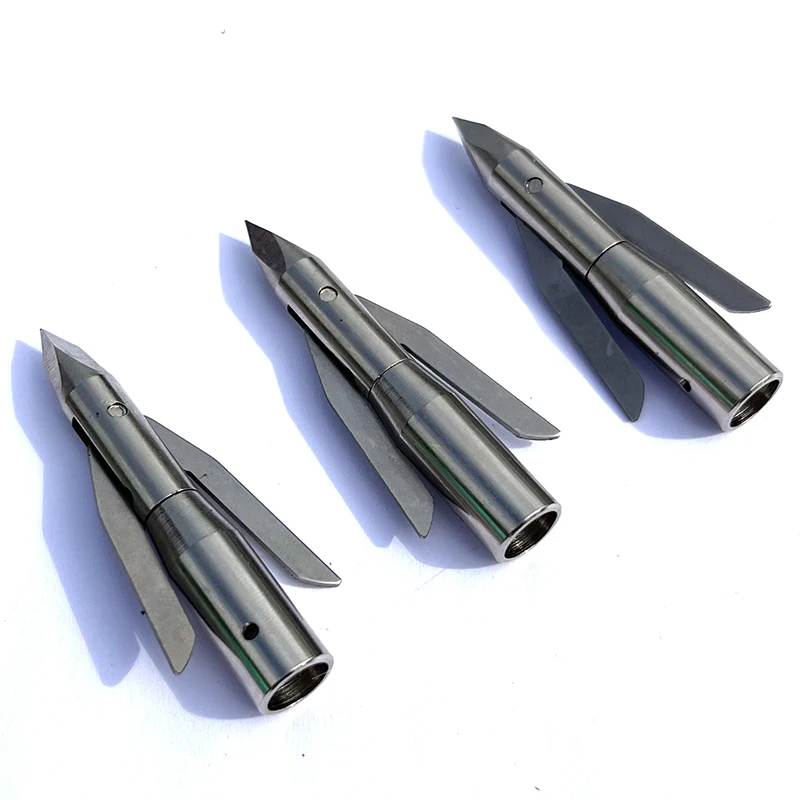 Customized hunting fixed blade broadhead