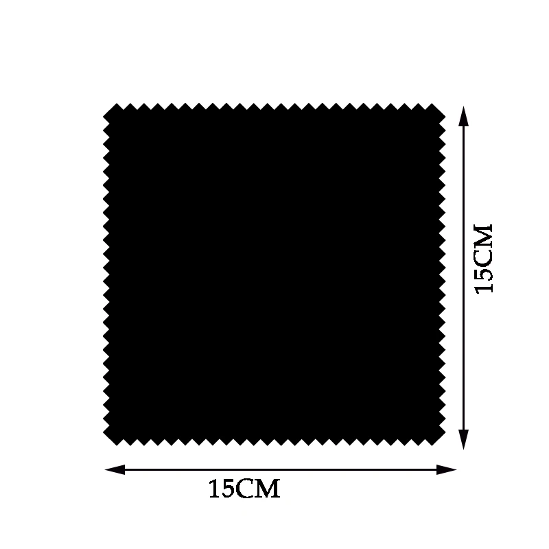 Microfiber Cleaner Cloths Customize Logo Gray Glasses Cloth  Cleaning Glasses Lens Eyeglasses Cloth 15*15CM