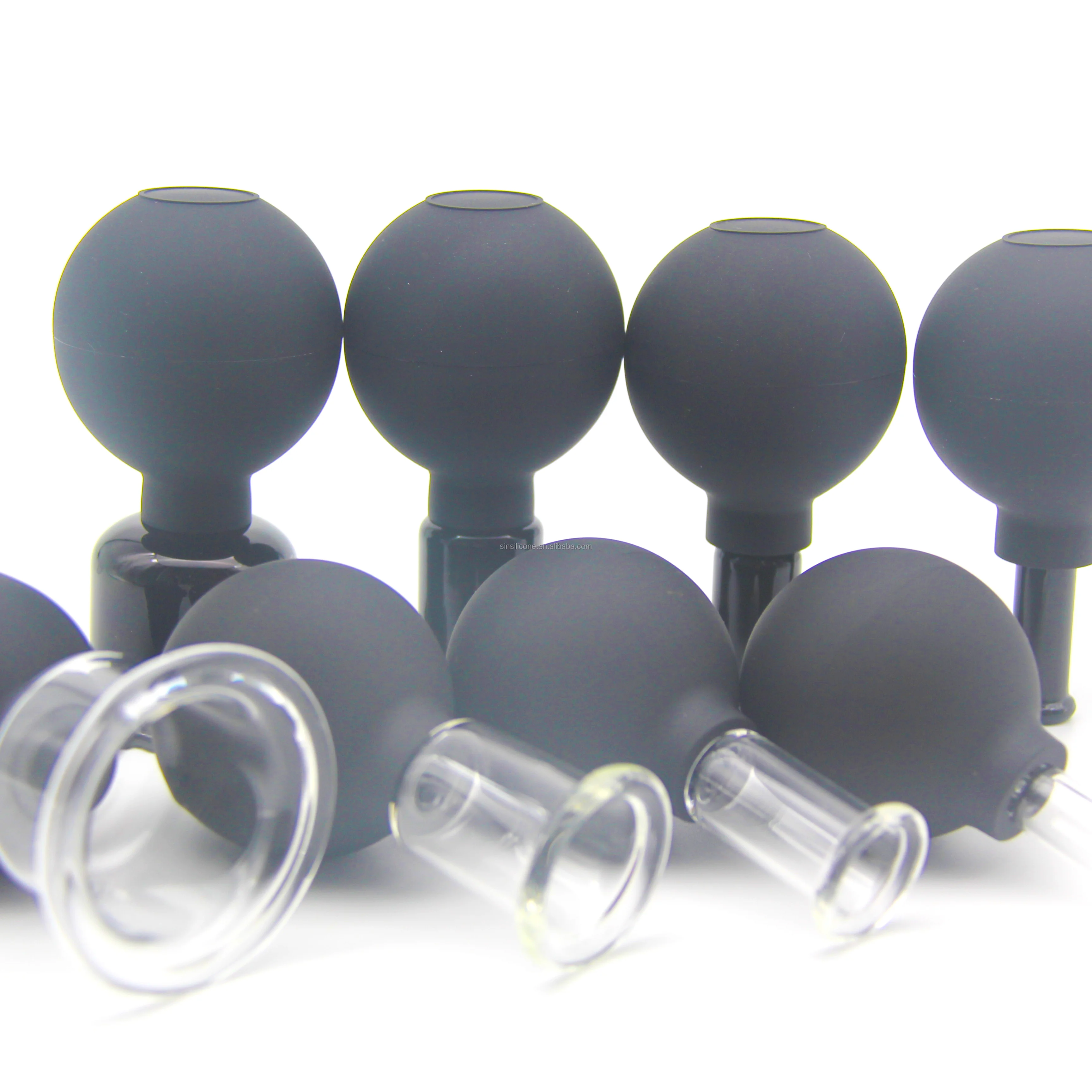 Rubber Vacuum Suction Cup Body Cupping Kit Massage Cupping Set USA
