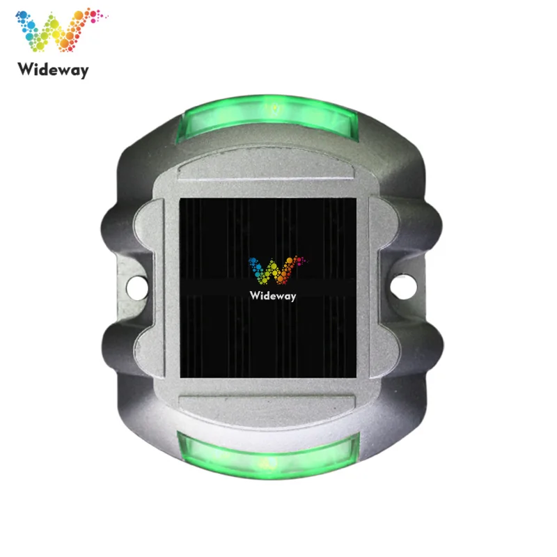 CE approved White LED landscape light aluminum solar road stud