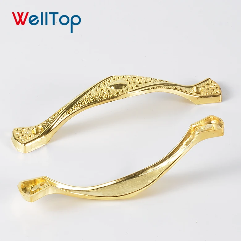 Door Handles Kitchen Cabinet Handle Veitop Zinc Alloy Modern Handle Vt-01.056 Bedroom Office Brushed Modern and Fashion