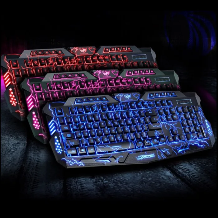  2021 Проводная игровая клавиатура RGB для ПК компьютерная мультимедийная профессиональных геймеров