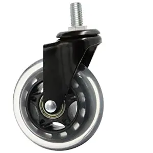 roue de chaise Replacement caster wheels wholesale 3 inch 4inch rollerblade office chair Castors Wheels