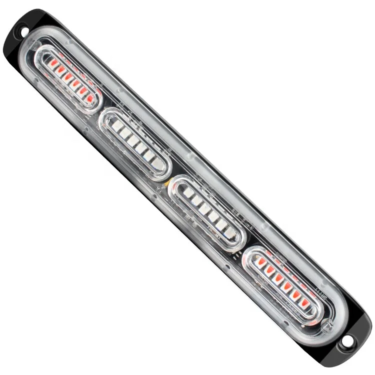 Ultra-thin Strobe Light 24LED Engineering Vehicle Strobe Light Truck/Vehicle 12V24v Body Side Warning Light