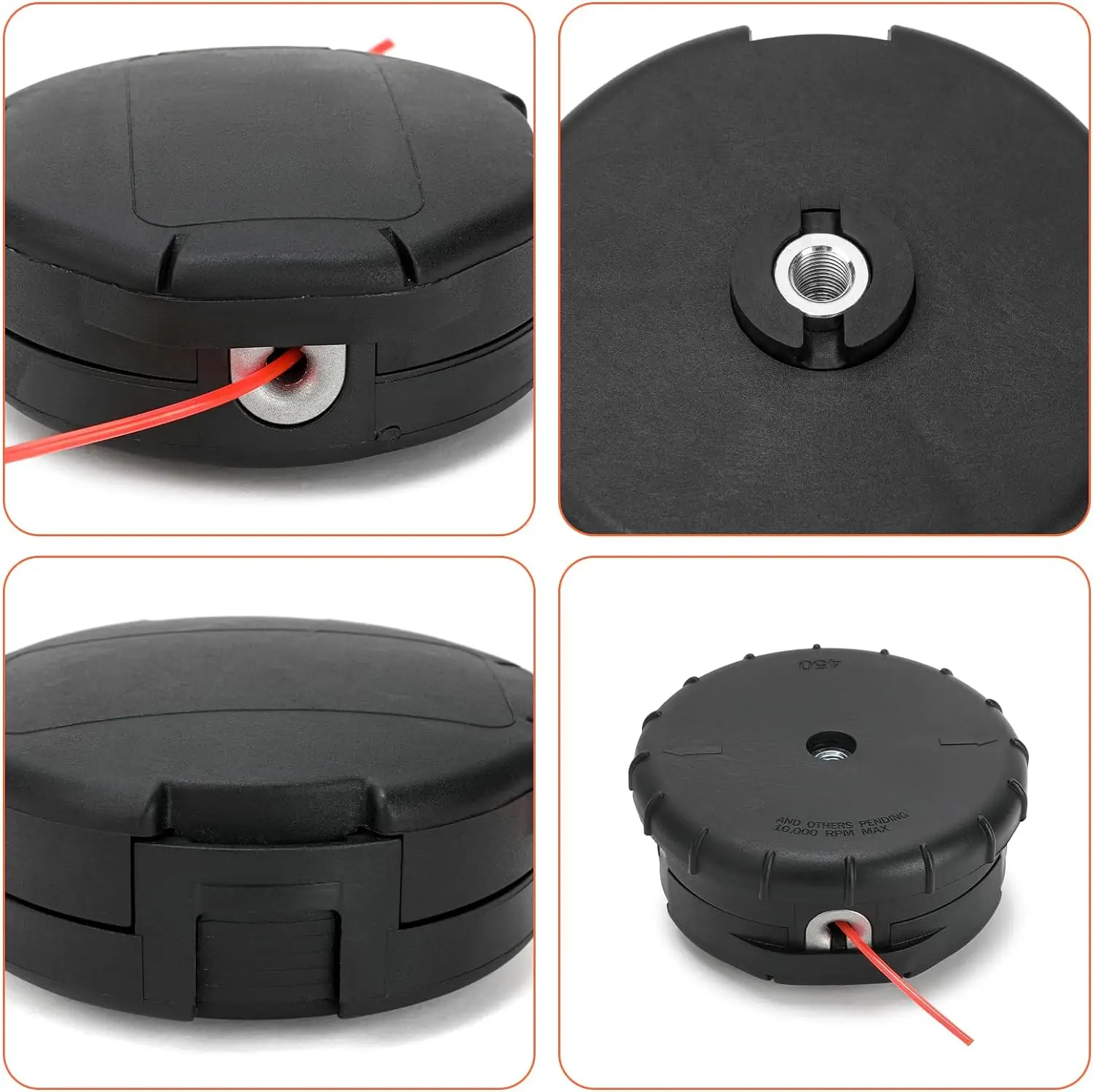 Speed Feed 450 Trimmer Head for Echo SRM266 SRM-266 SRM-280 WeedEater Straight Shaft String Trimmer parts 99944200903 X047000940