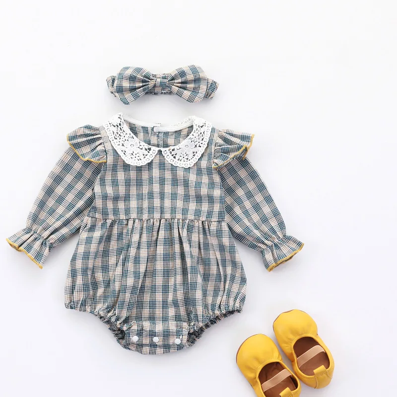 100% Cotton Cute Summer New Born Baby Clothes Set Infant and Toddler Clothing Baby Girl Birthday Party Dress