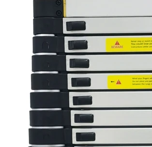 EN131-6 New Design Soft Close Aluminum  telescopic ladder