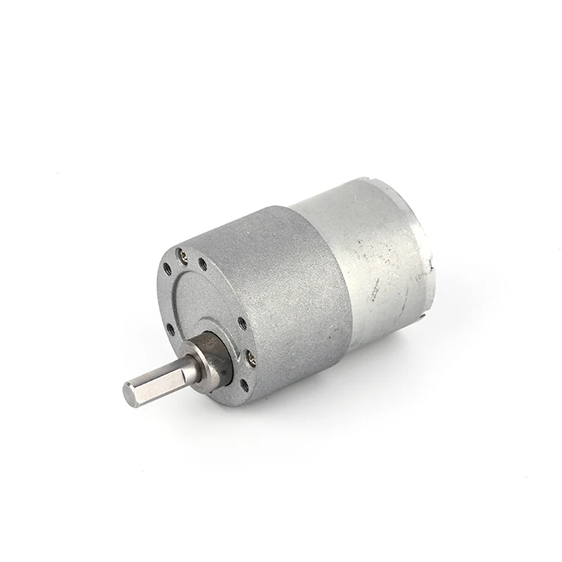  DM-37RS3525 37mm metal micro electric geared box robot dc spur gear motor gearbox 12v gearmotor speed