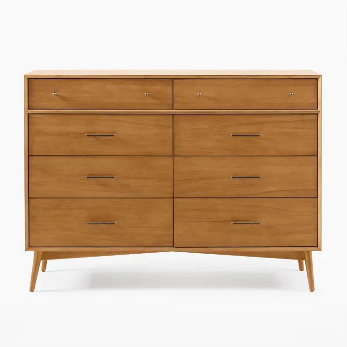 Durable Wooden Furniture Minimalist Design Dressing Cabinet Table For Bedroom comodas con cajones