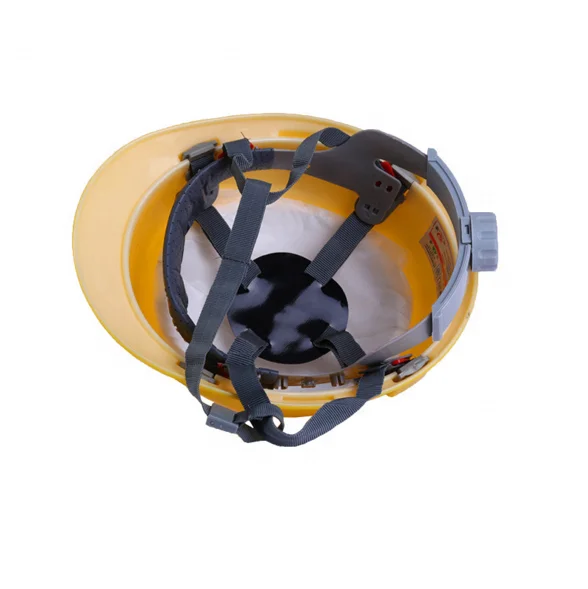 
V Type cheap yellow safety helmet work safety helmet 