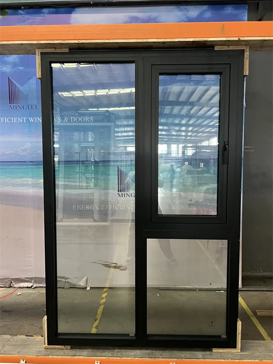 European Standard Swing Windows Thermal Break Window Double Glazed House Aluminum Casement Window