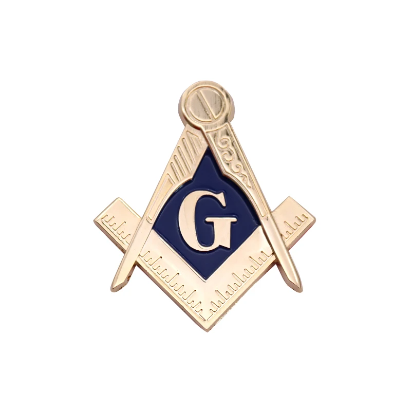 
Custom car logo badge 3D glowing masonic car emblem 