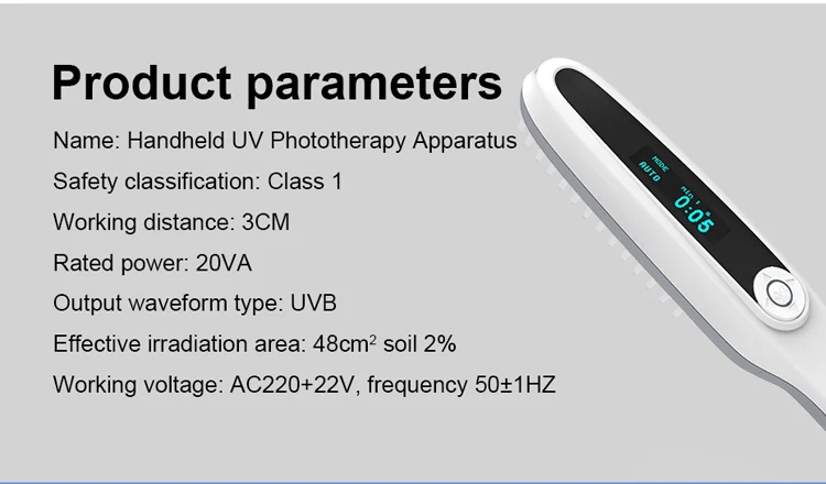 Yonker Ce YK-6000BT Portable Price for Vitiligo Psoriasis Uv Lamp led diode uvb phototherapy 311nm