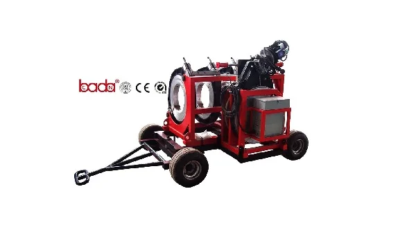 BADA hdpe  maquina termofusion de 280 a 450 mm 315mm 355mm 400mm maquina termofusora hdpe soldadura a tope