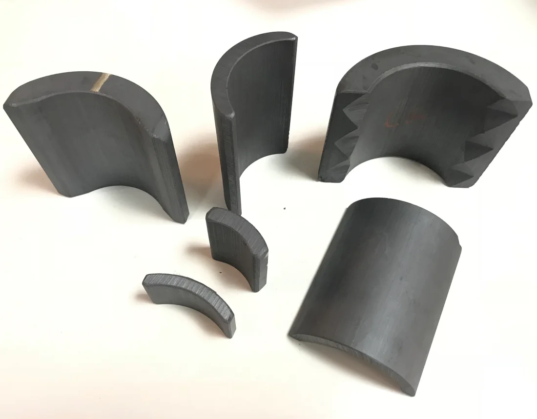 20 Years Production Experience Magnetic Material Ferrite Magnet For Industry