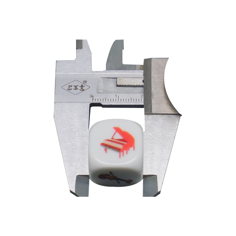 Spot goods D6 9x Acrylic Story Cubes Dices Sets Fun Story Telling Activity Game Educational Toys for Kids Children Boys Girls