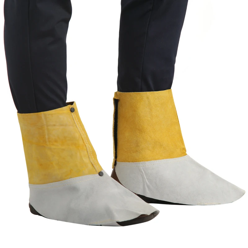 Cow Split Leather Leggings Protection