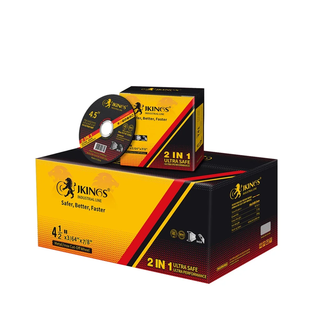 New Arrival High Quality 230*6*22.2 mm Aluminum Oxide Grinding Disc Superior Safety for Metal Application Popular Asian Market