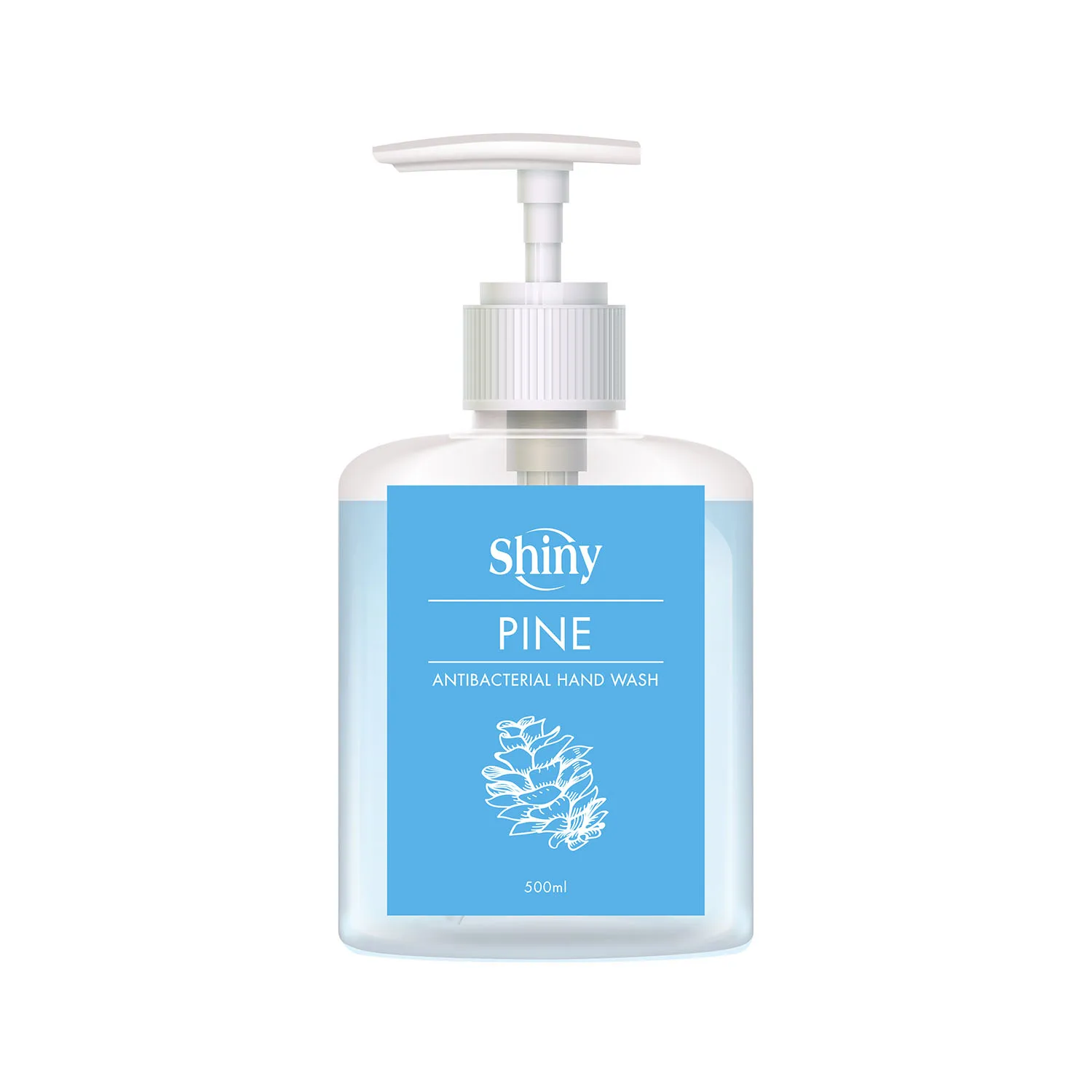 Malaysia Best Export Shiny Hand Wash 500ml High Quality Ingredients Made with Vitamin E Liquid Form Suitable for All Ages