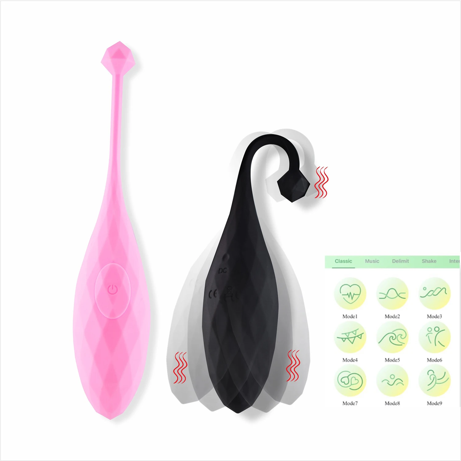 Online Shopping Wholesale 10 Modes Silicone Vagina Anal Vibrator Oem Odm Adult Love Eggs Vibrator Sex Toy For Couple