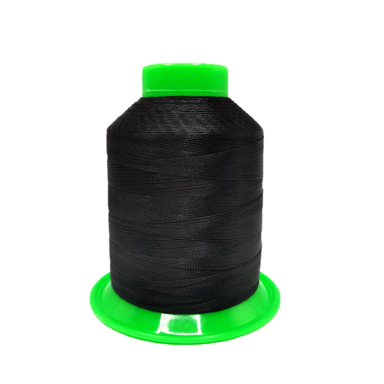Tex 70 bonded polyester thread high tenacity Sewing thread black cone for shoe making