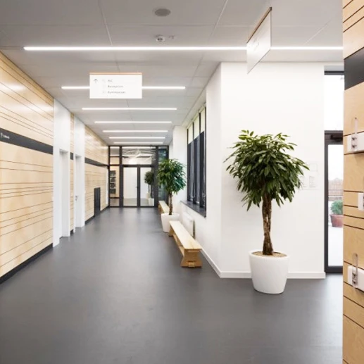 12W Integrated T5 Tube Light 1/1.2m For Office Store Supermarket Library Swimming Pool Seamless Stitching Fluorescent Light