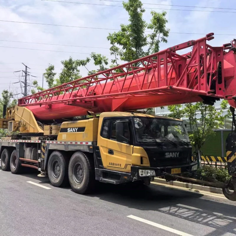 Good Working SANNY 80ton STC800 80 Ton Crane Sany 50/80/90/100 Ton Truck Crane25ton 50ton 70ton 80ton