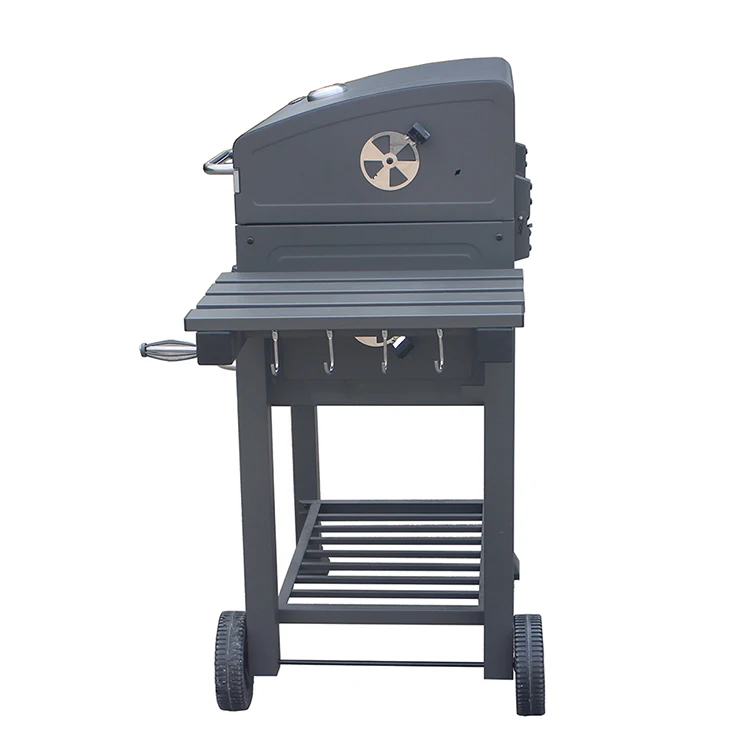 Commercial Flame Grill Chicken Cooking Machine Adjustable Grate Height Argentine BBQ Grill Charcoal Grill