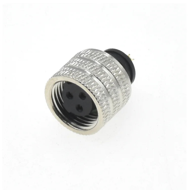 Westsam Moldable Male Female C Code Plugs 3 Pin Wire Harness Circular Power Welding Cable M12 Waterproof Connectors