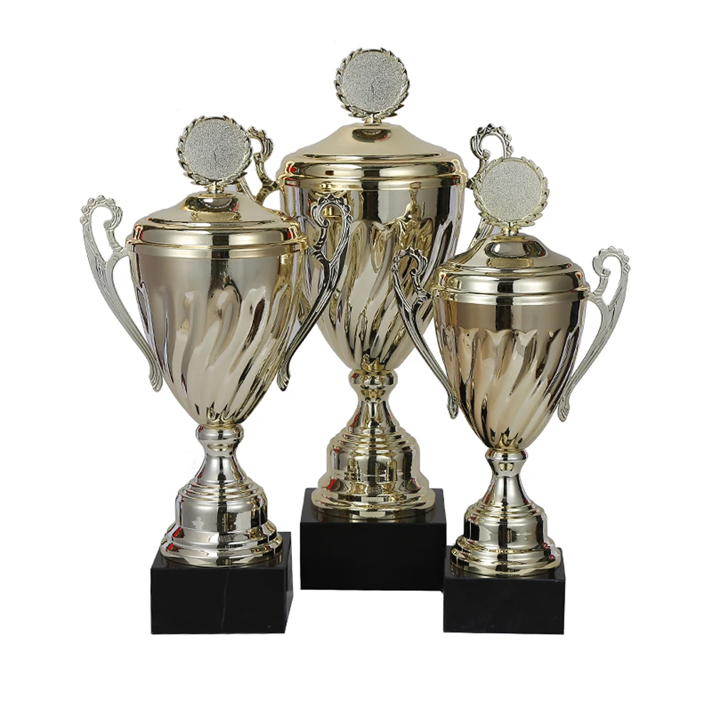 Коллекция Yiwu металлическая чашка и пластиковый стебель золотой трофей награды звезд