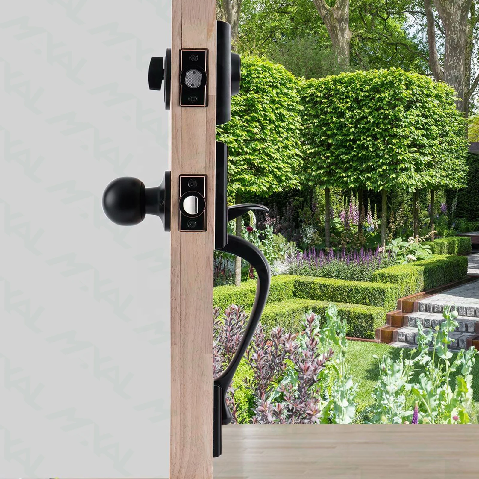 2024 MAXAL American Standard household suitable wooden and steel door lower price luxury Grip handle locks door lock