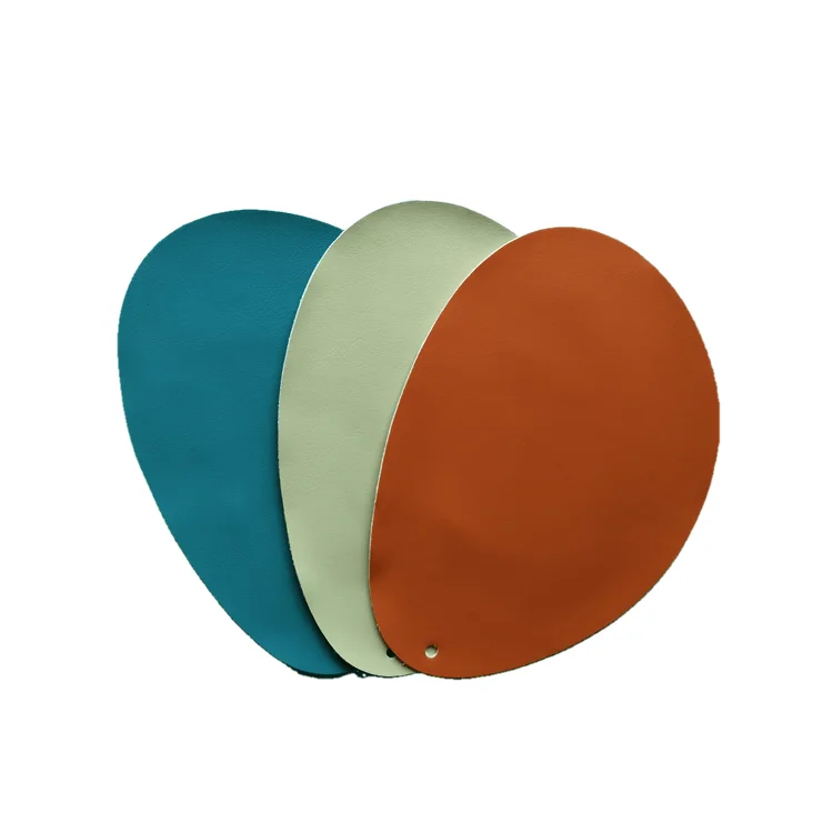 Easy To Clean Leather Product Synthetic Leather  Silicone Leather for outdoor Chair and sofa